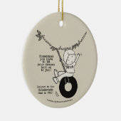 Träume halten dich fest keramikornament (Rechts)