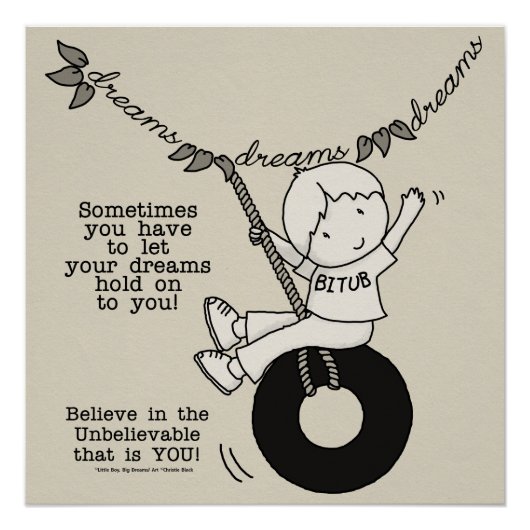 Träume halten dich fest poster (Vorderseite)