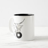 Träume halten dich fest zweifarbige tasse (Vorderseite Links)