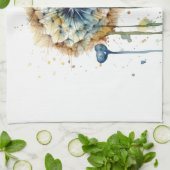 Träume im Blut Geschirrtuch (Gefaltet)