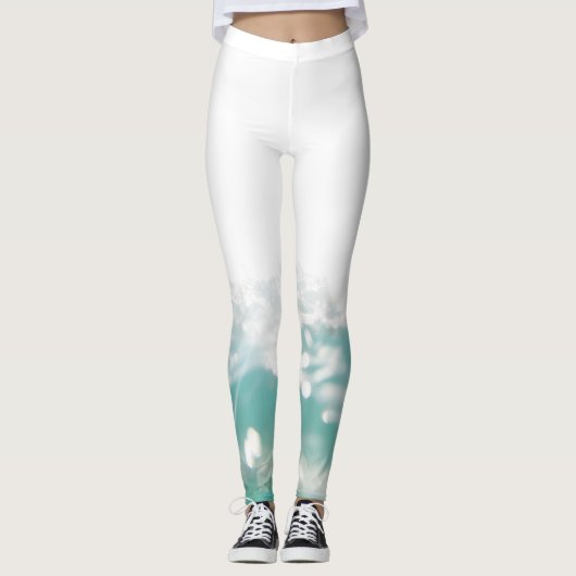 Träume im Karibischen Meer 1 Leggings (Vorderseite)