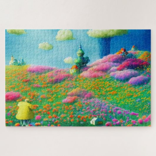 Träume in der Cloud Puzzle (Horizontal)