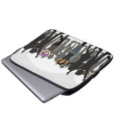 Träume in der RealitätComics Der Tanz Kunst abdeck Laptopschutzhülle (Vorne Knopf)