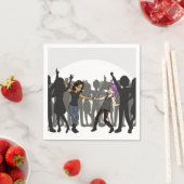 Träume in der RealitätComics Der Tanz Kunst abdeck Serviette (Beispiel)