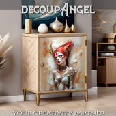 Träume in dunklem Dekor Seidenpapier