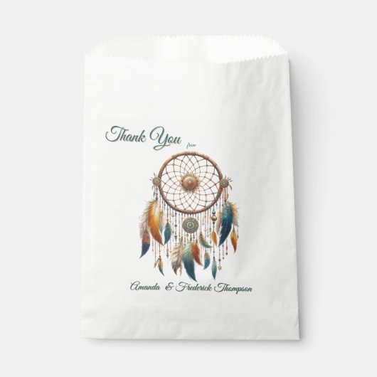 Träume in einem Bohemischen Thema Geschenktütchen (Vorderseite)