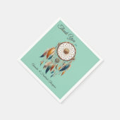 Träume in einem Bohemischen Thema Serviette (Ecke)