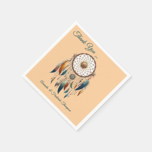 Träume in einem Bohemischen Thema Serviette (Ecke)