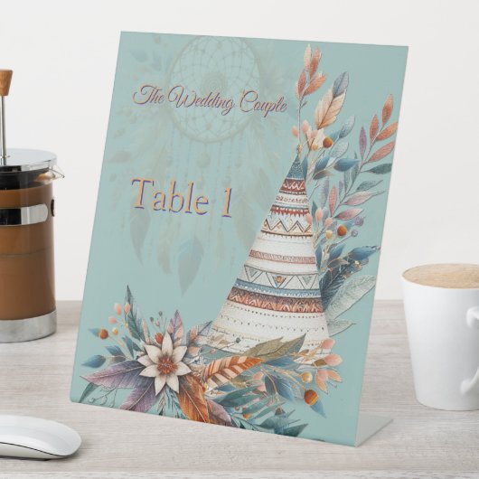 Träume in einem Bohemischen Thema Sockelschild (In Situ)