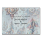 Träume in einem Bohemischen Thema Tischnummer (Rückseite)