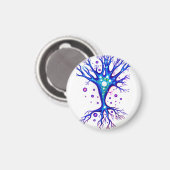 Träume in einem Neuron Magnet (Vorderseite/Rückseite)