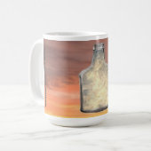 Träume in einer Flasche Kaffeetasse (Vorderseite Links)