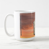 Träume in einer Flasche Kaffeetasse (Links)