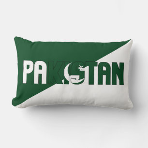 Träume in Farbe mit der pakistanischen patriotisch Lendenkissen