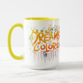 Träume in Farben Tasse (Links)