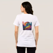 Träume in Farben Tri-Blend Shirt (Rückseite voll)