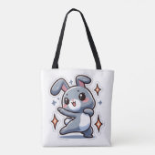 Träume jagen, keine Karotten für sonnige Liebhaber Tasche (Rückseite)