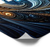 Träume jagen, keine Mäuse Poster (Ecke)