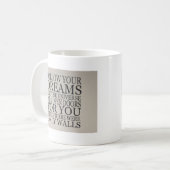 Träume Kaffeetasse (Vorderseite Links)