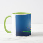 "Träume kommen wahrer" Paradiesvogel Tasse (Links)