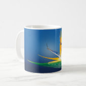 "Träume kommen wahrer" Paradiesvogel Tasse (Vorderseite Links)