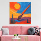 Träume Leinwanddruck (Insitu (Wohnzimmer))