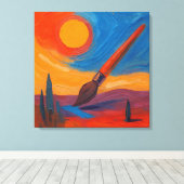 Träume Leinwanddruck (Insitu (Holzboden))