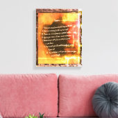 Träume Leinwanddruck (Insitu (Wohnzimmer))