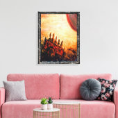 Träume Leinwanddruck (Insitu (Wohnzimmer))