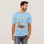 Träume Leuchtturm T-Shirt (Vorne ganz)
