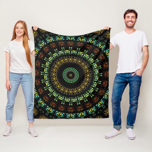 Träume Mandala Fleecedecke (Beispiel)