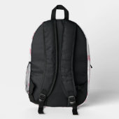 Träume mit rosa Schleife Coquette Rucksack | Handg (Rückseite)