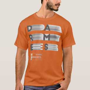 Träume Motivation Zitat ästhetische Vintag T-Shirt