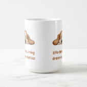 Träume mühelos in Realität verwandeln Kaffeetasse (Mittel)