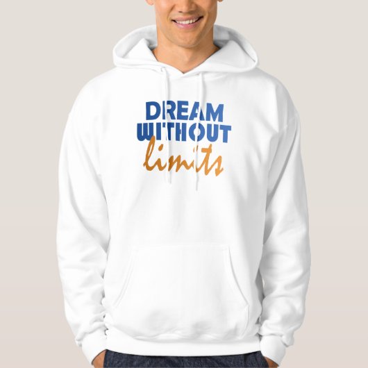 Träume ohne Grenzen Hoodie (Vorderseite)