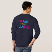 Träume ohne Grenzen T-Shirt (Schwarz voll)