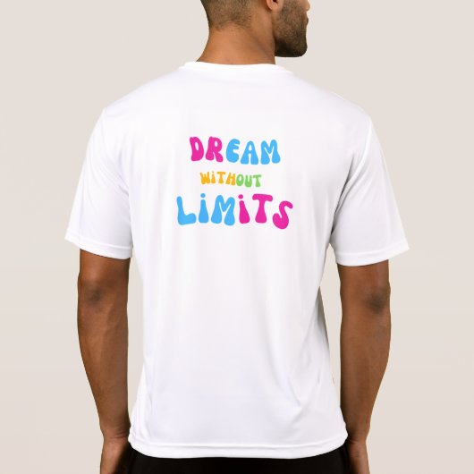 Träume ohne Grenzen T-Shirt (Rückseite)