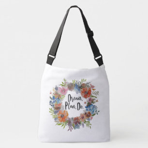 Träume. Plane. Handle. – Cross-Body-Tasche für gro Tragetaschen Mit Langen Trägern