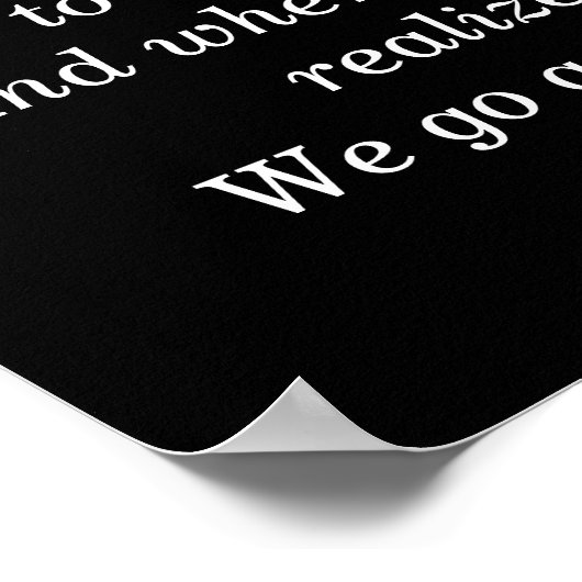 Träume Poster (Ecke)