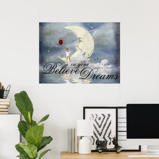 Träume Poster (Heimbüro)