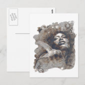 Träume Postkarte (Vorne/Hinten)