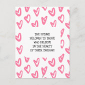 Träume Postkarte (Vorderseite)