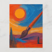 Träume Postkarte (Vorderseite)