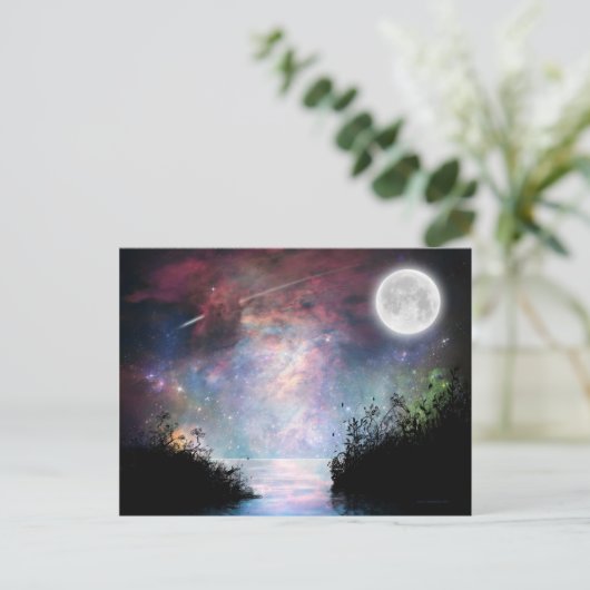 Träume Print_1 Postkarte (Stehend Vorderseite)