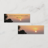 Träume sind…./Lesezeichen Mini Visitenkarte (Vorne/Hinten)