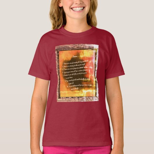 Träume T-Shirt (Vorderseite)