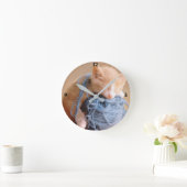 ""Träume tragen, eine Stille nach der anderen" Runde Wanduhr (Zuhause)