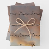 Träume, Träume, Träume Geschenkpapier Set (Beispiel)