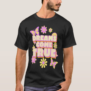 Träume Treppenaufgang Blume Power Butterfly T-Shirt