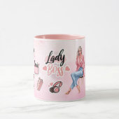 Träume und Ziele für Geschäftsleute Tasse (Zentrum)